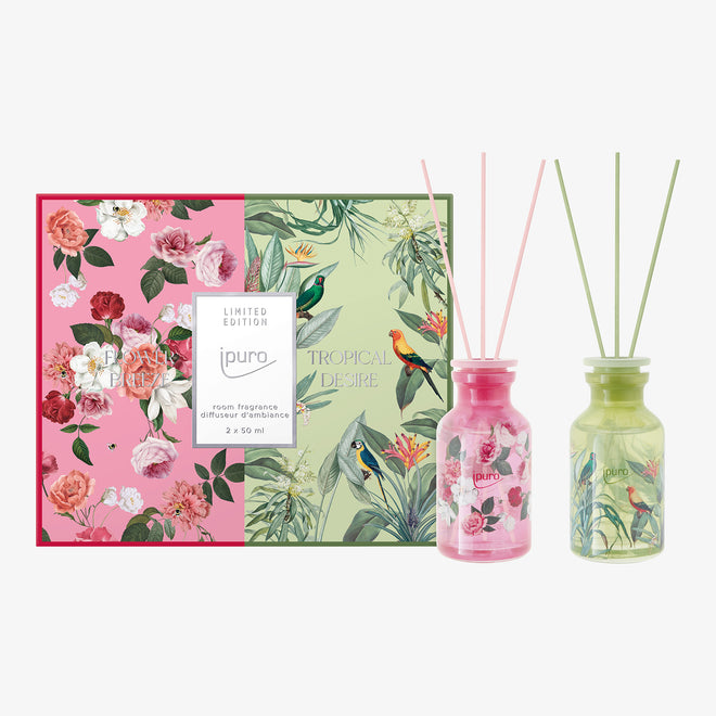 LIMITED EDITION Raumduft-Set Flower breeze & Tropical desire