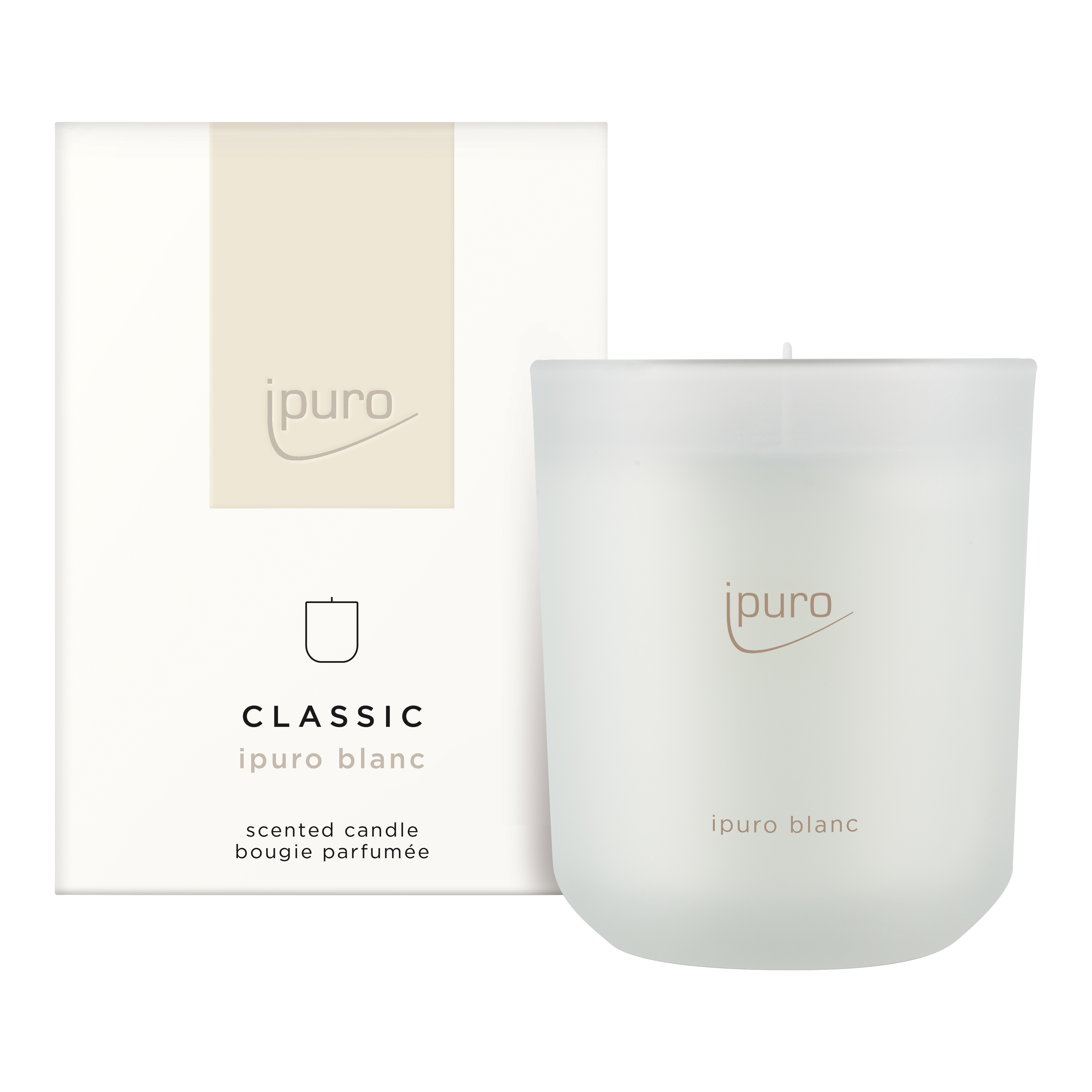 CLASSIC ipuro blanc scented candle