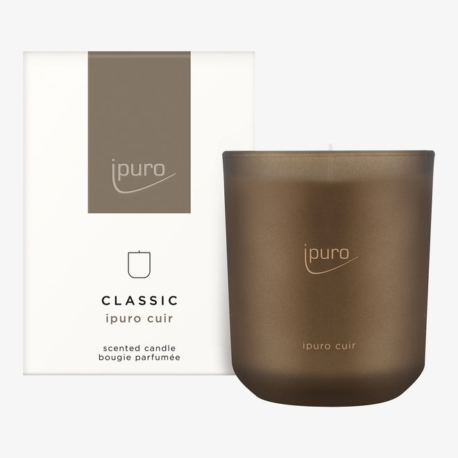 CLASSIC ipuro cuir Duftkerze