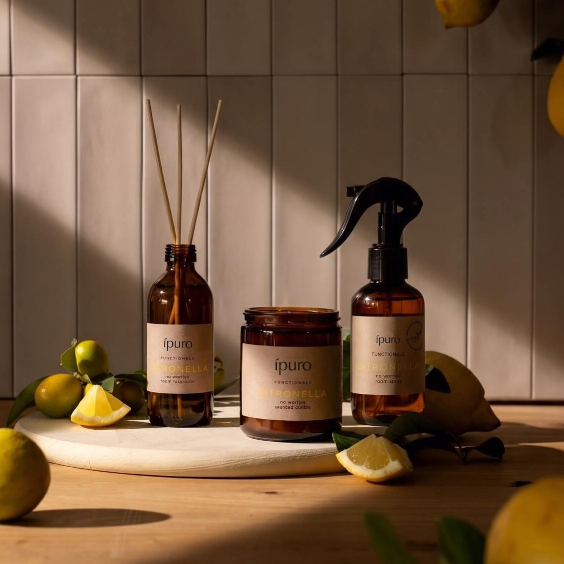 Ensemble de citronnelle ipuro