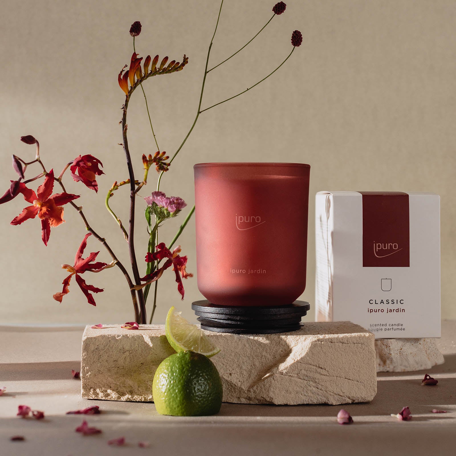 CLASSIC ipuro jardin scented candle