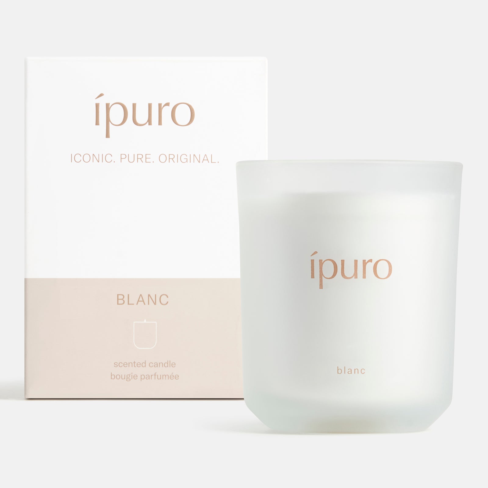 CLASSIC ipuro blanc scented candle