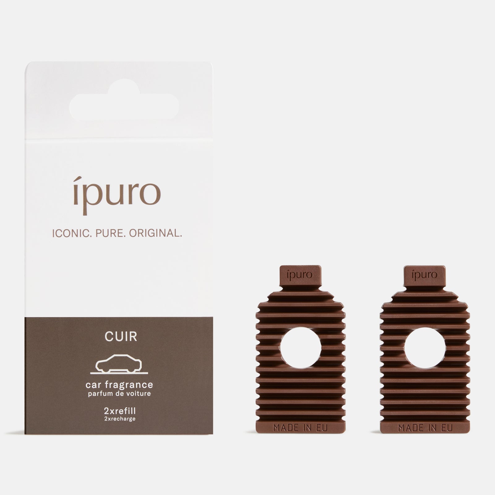 Recharge parfum voiture ipuro cuir