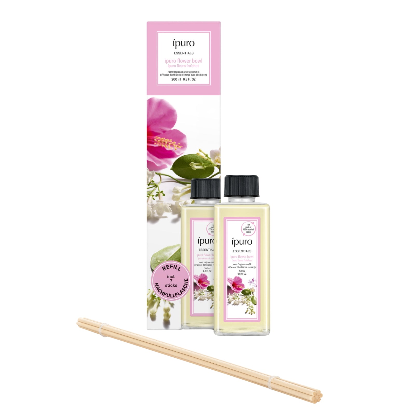 Recharge de parfum d'ambiance ESSENTIALS ipuro flower bowl