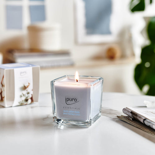 ESSENTIALS ipuro cotton fields scented candle IPURO