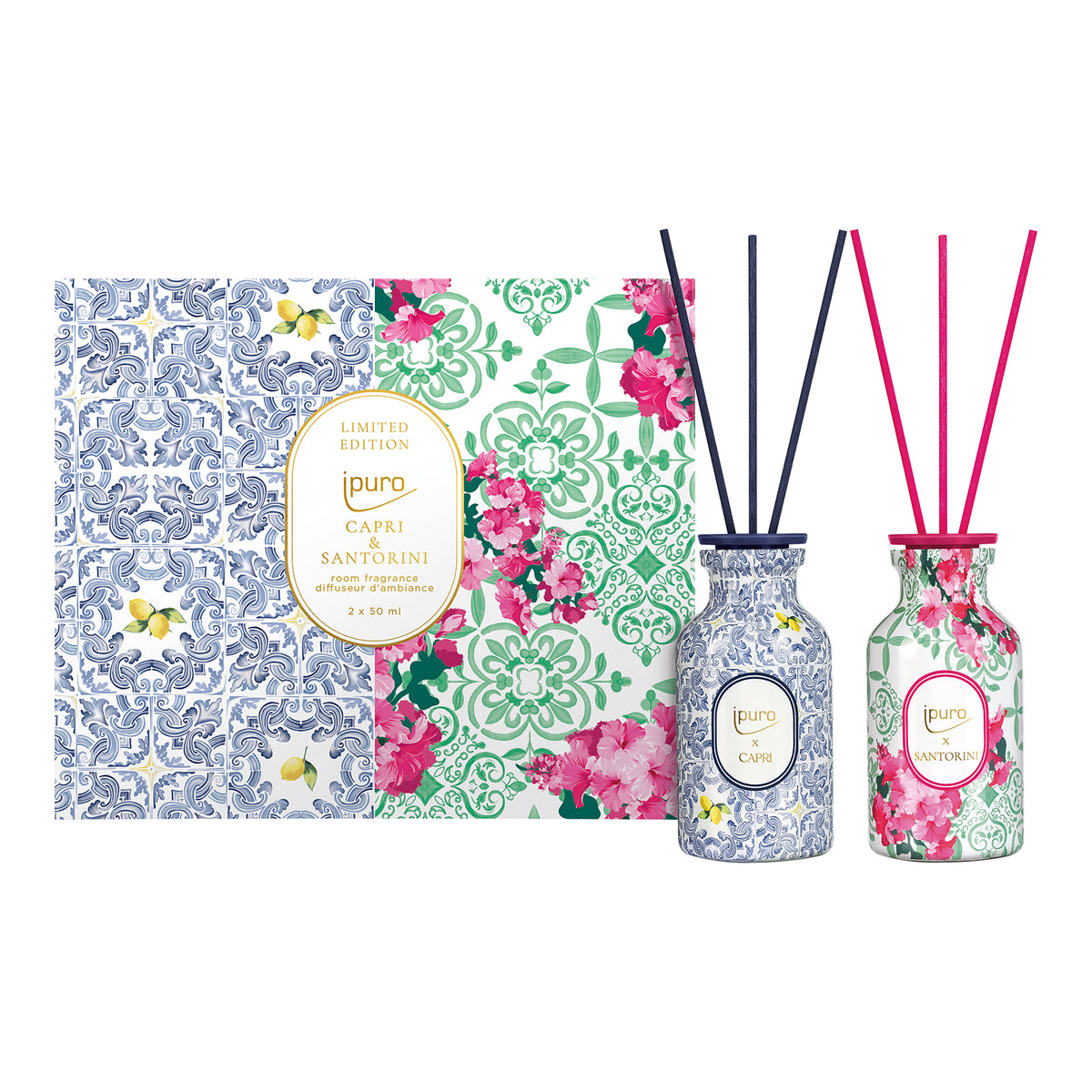 LIMITED EDITION ipuro capri santorini Raumduft-Set