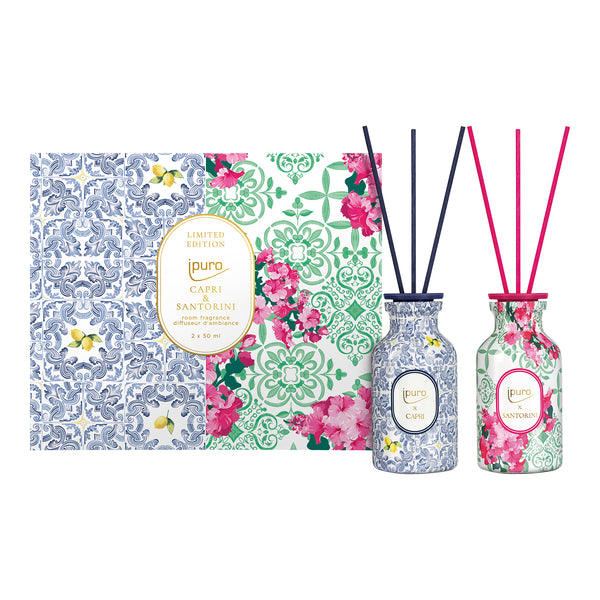 Home fragrance set ipuro capri & santorini