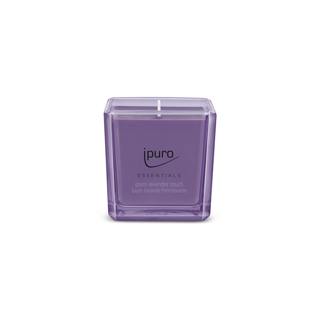 Bougie parfumée ESSENTIALS ipuro touche lavande