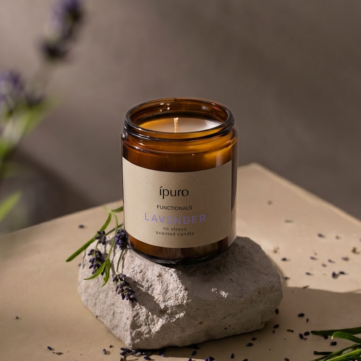 Duftkerze ipuro lavender