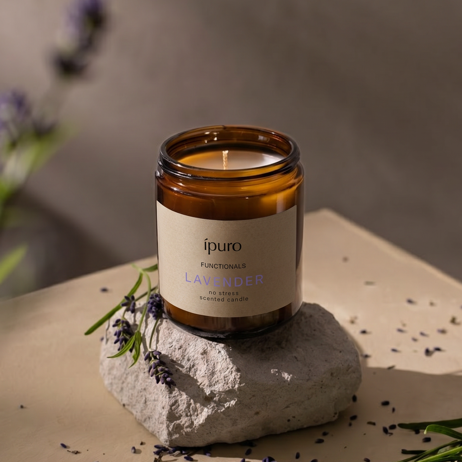 Duftkerze ipuro lavender