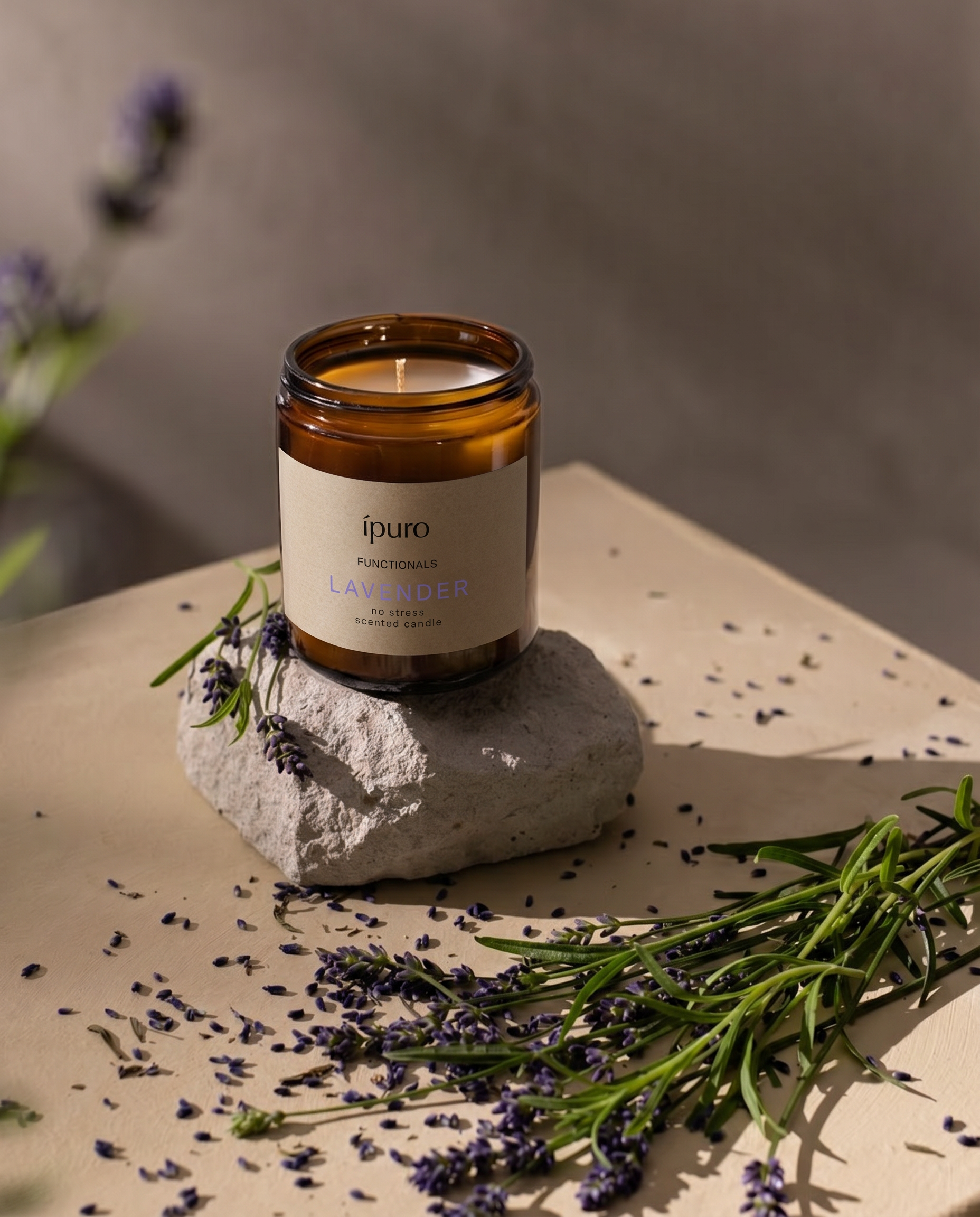 Duftkerze ipuro lavender