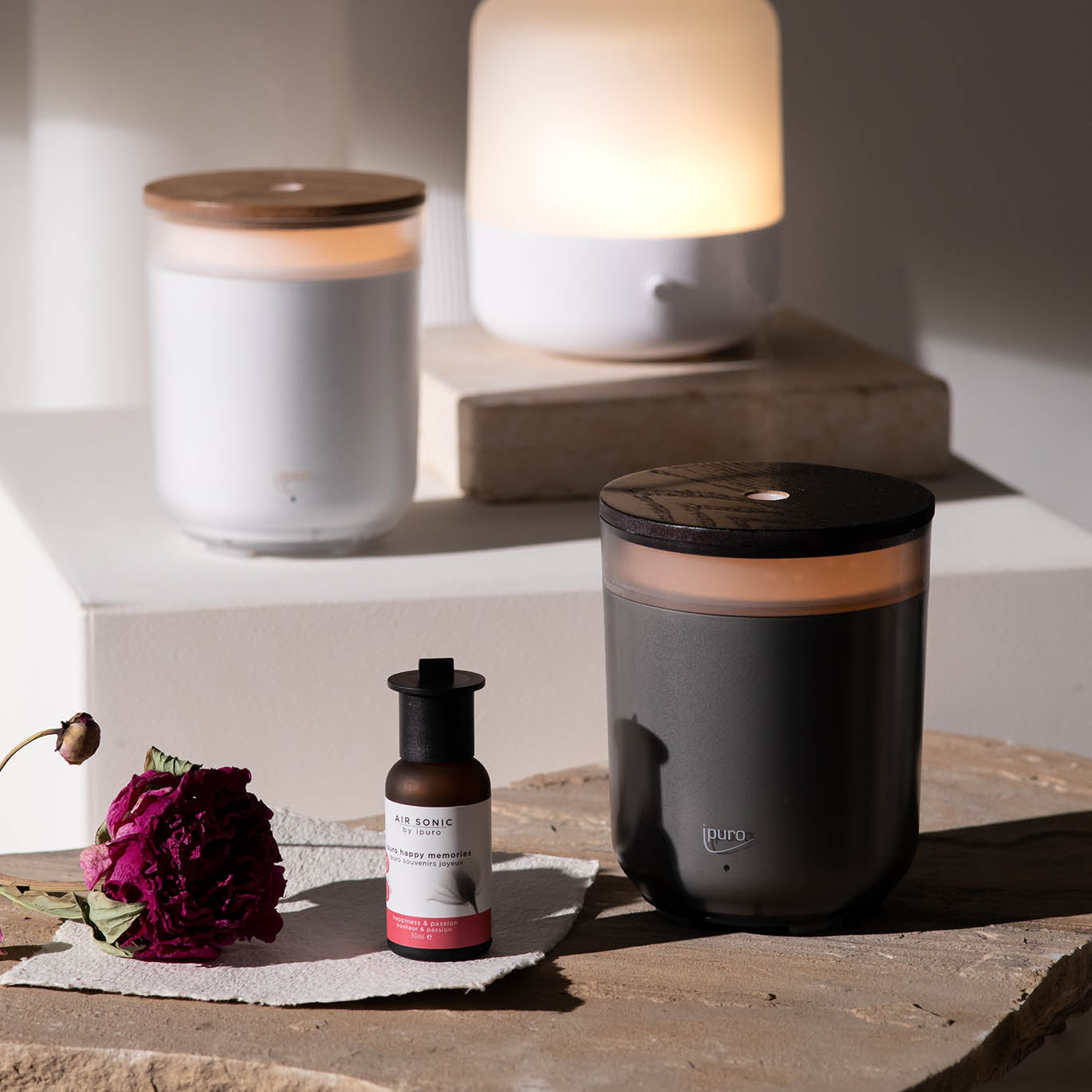 AIR SONIC ipuro aroma candle Elektrischer Aroma-Diffusor – IPURO