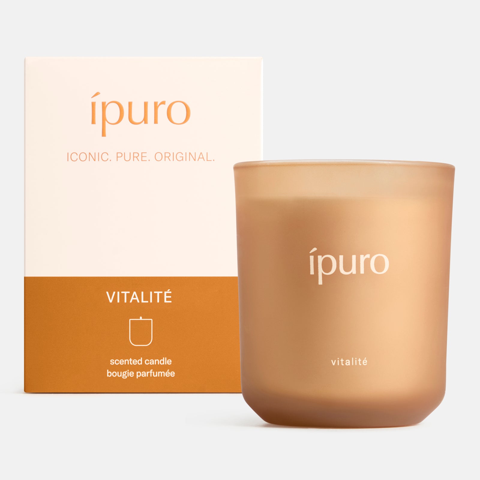 Bougie parfumée CLASSIQUE ipuro vitalité