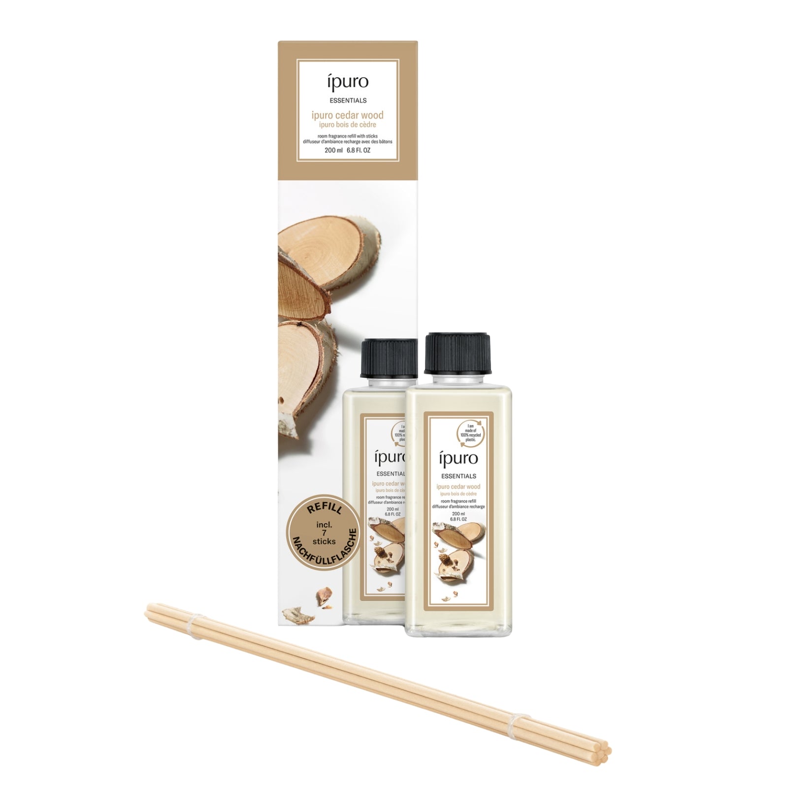 ESSENTIALS ipuro cedar wood room fragrance refill