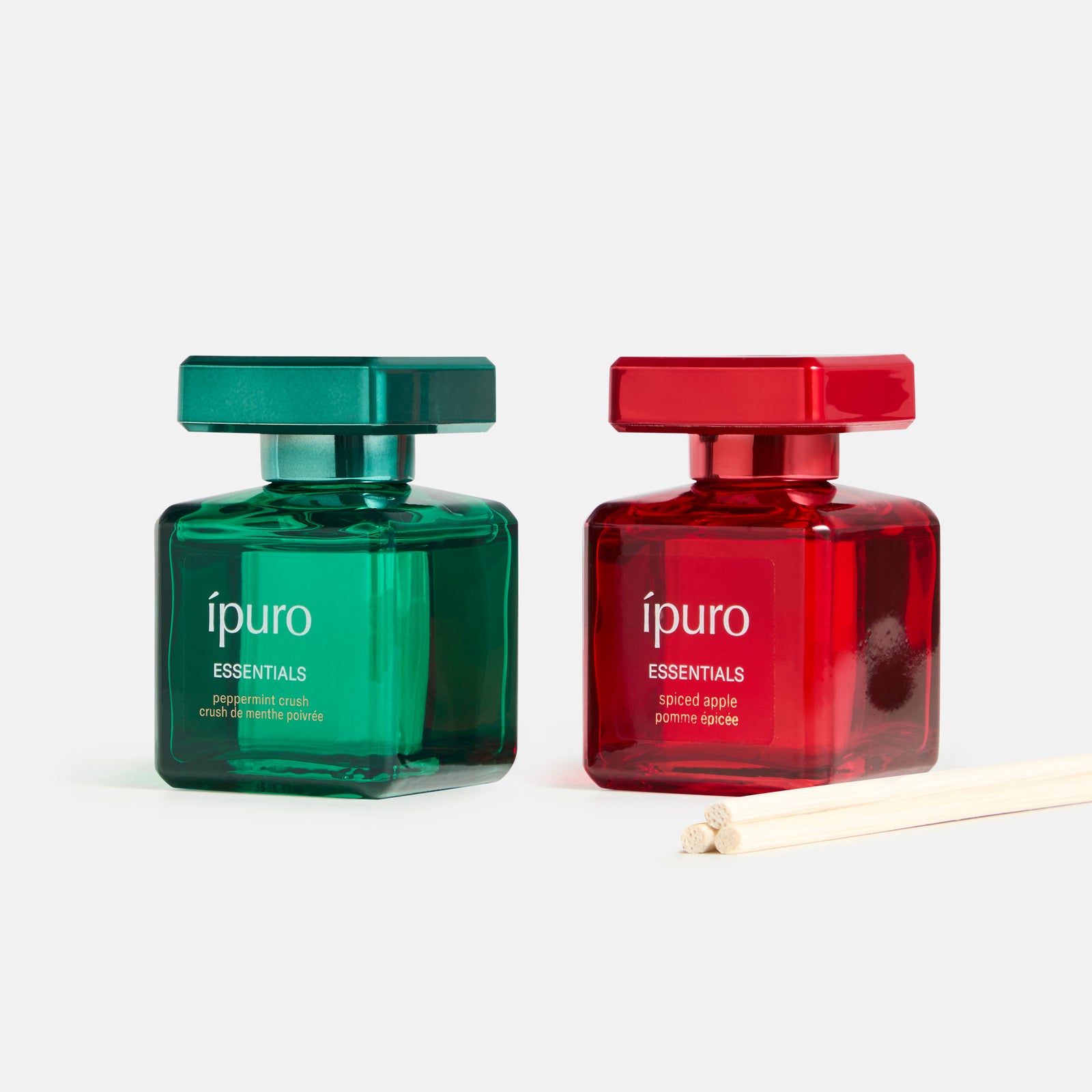 Coffret cadeau ipuro menthe poivrée écrasée et pomme épicée