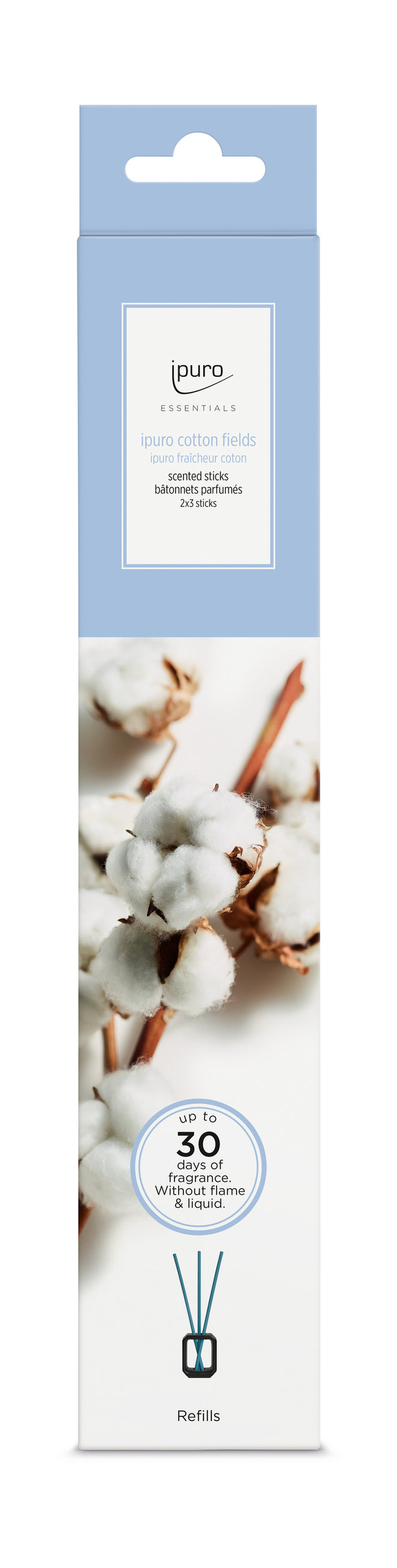 ESSENTIALS Scented Sticks Refill Cotton Fields