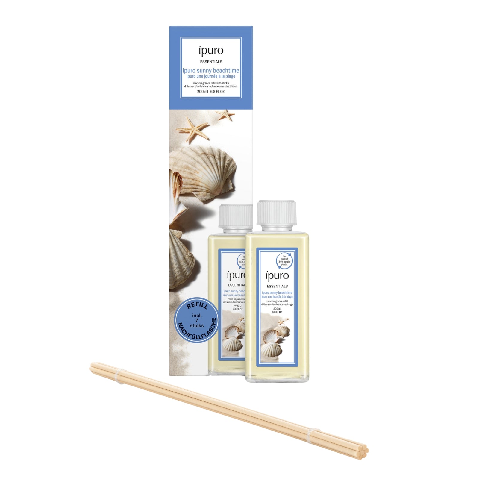 Recharge de parfum d'ambiance ipuro sunny beachtime