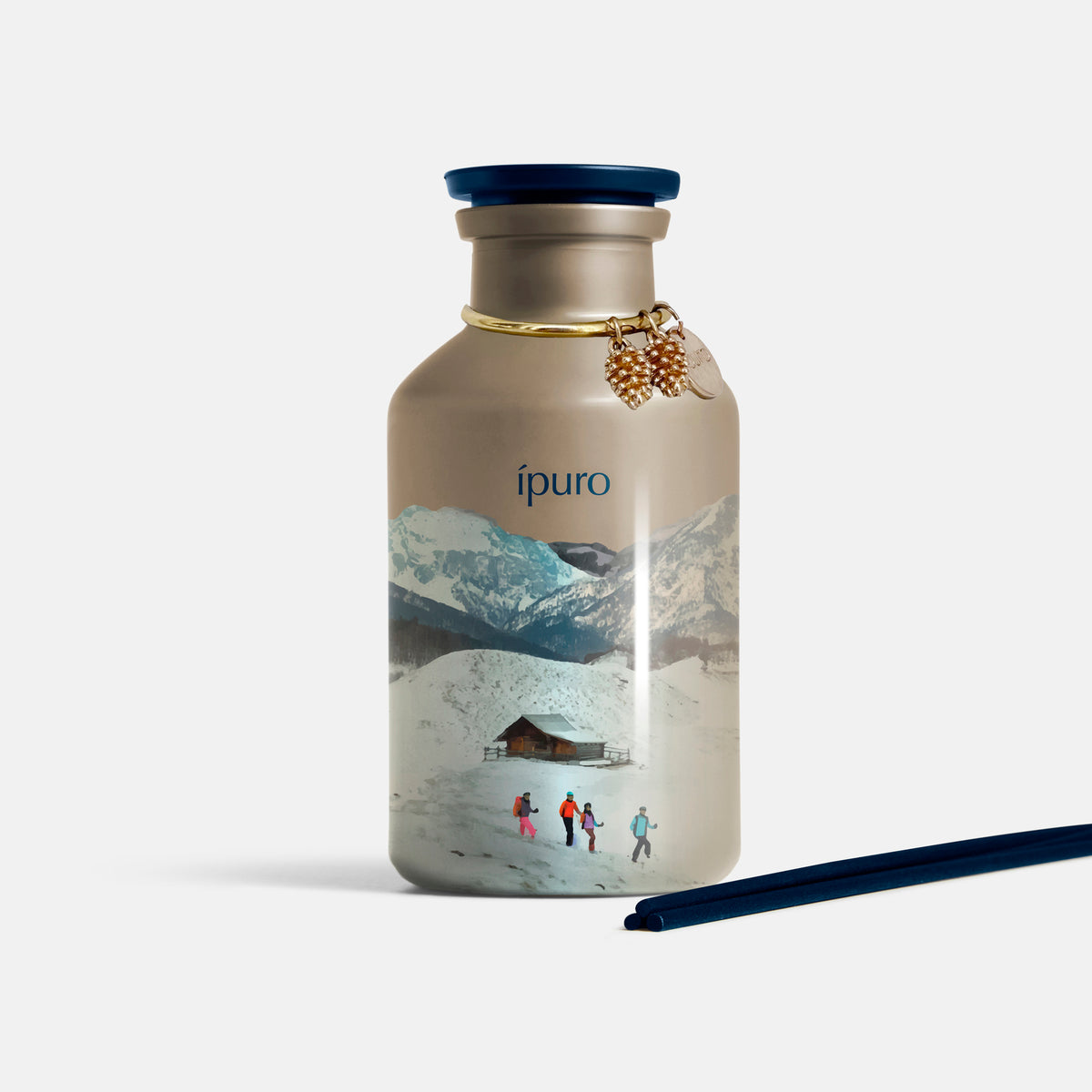 ipuro x Cortina Lights Raumduft 240 ml mit Rattanstäbchen