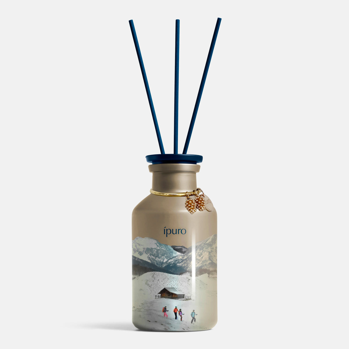 ipuro x Cortina Lights Raumduft 240 ml mit Rattanstäbchen