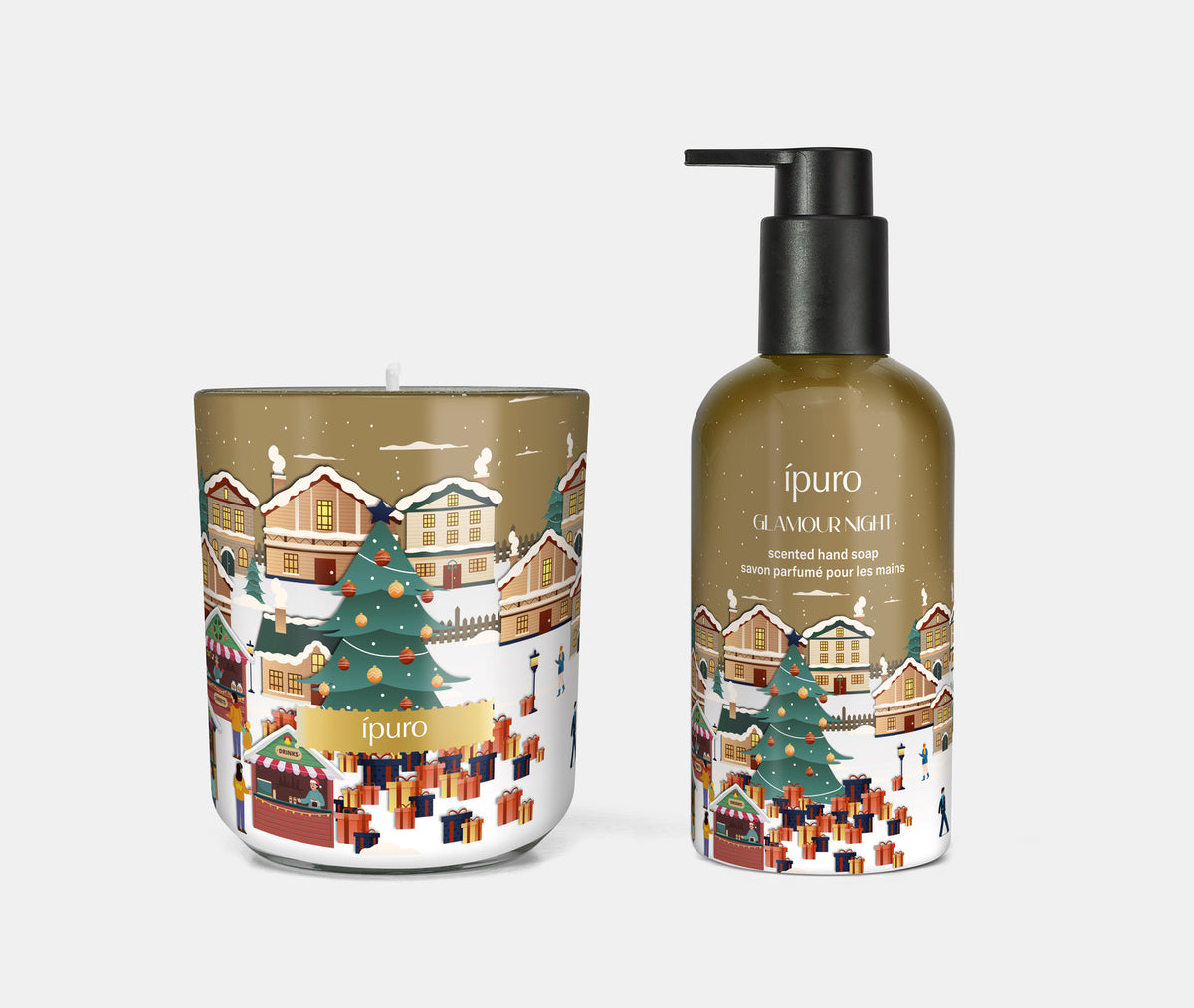 ipuro Glamour Night Set HS 250ml + DK 270g