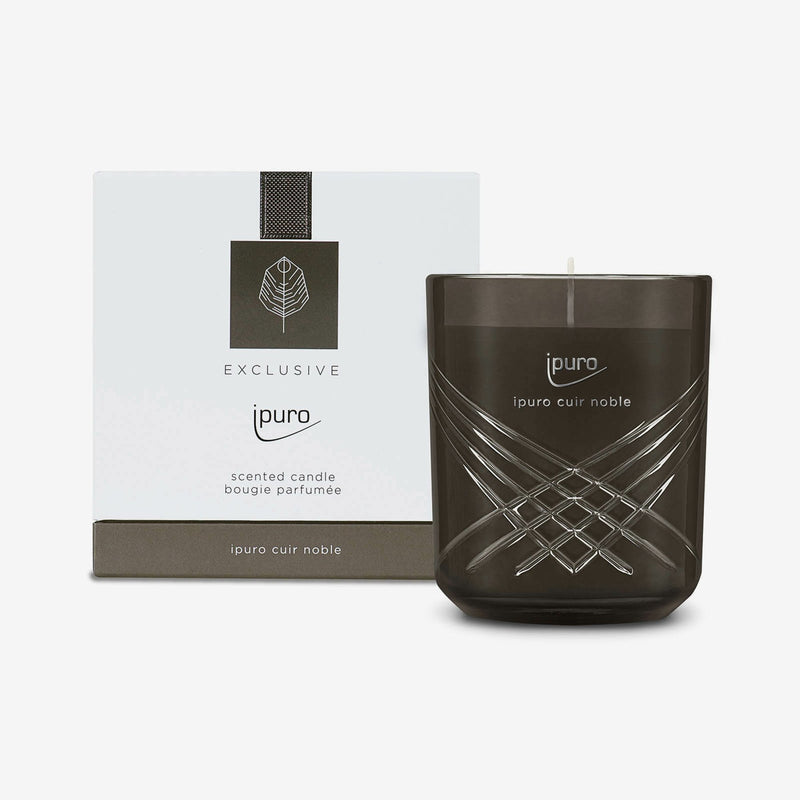 EXCLUSIVE ipuro cuir noble Duftkerze