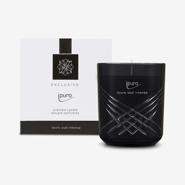 EXCLUSIVE ipuro oud intense Duftkerze