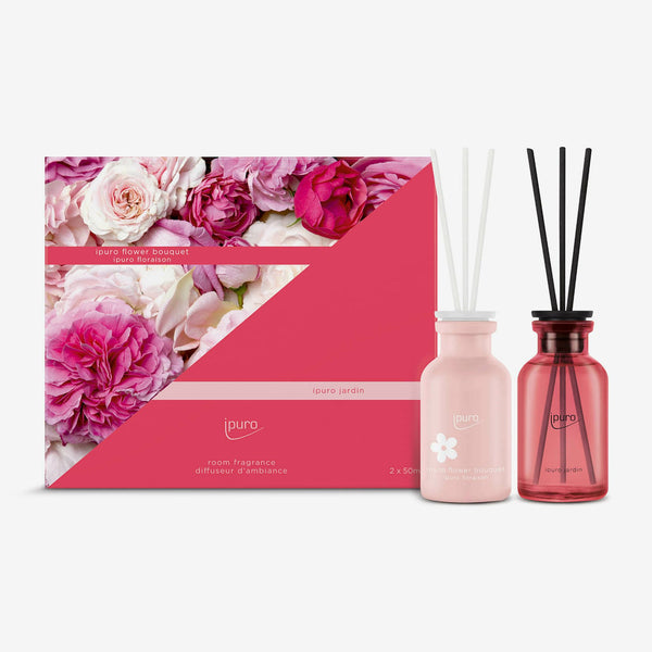 ESSENTIALS ipuro flower + jardin Raumduft-Set